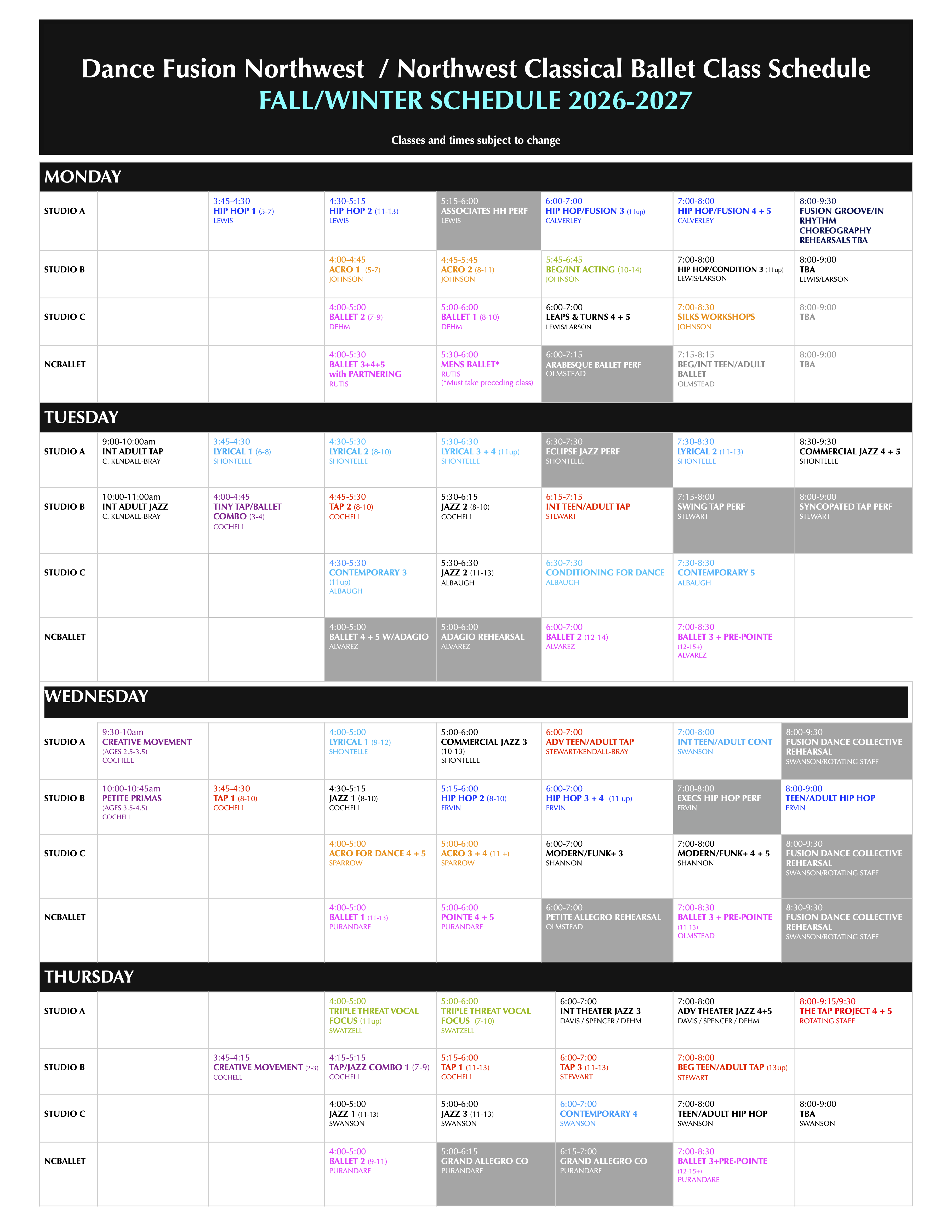 CLASS-SCHEDULE-WEBSITE